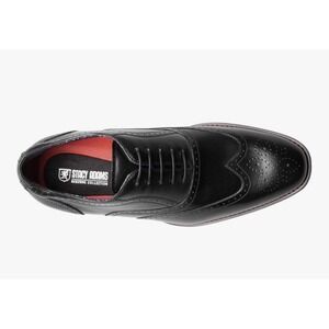 Stacy Adams Men's, Kaine Wingtip Oxford Black Size 10